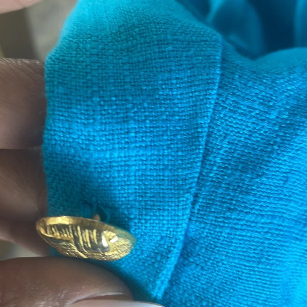 EST $1200 Vintage Christian Dior Women's Blue Blazer
